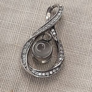 925 Sterling Silver Infinty Pendant